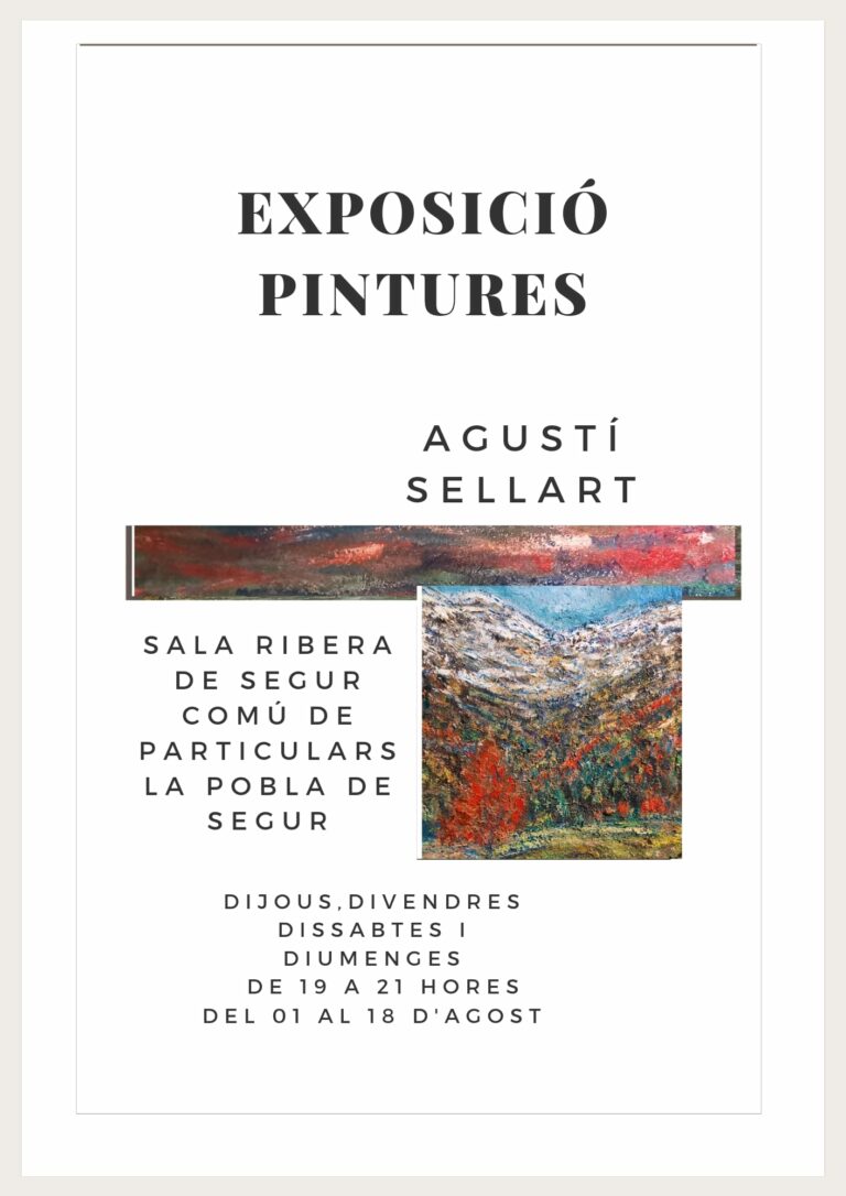 Exposicio Agusti Sellart